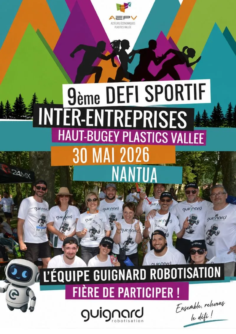 Guignard Robotisation participe pour la première fois à la Course de l'AEPV