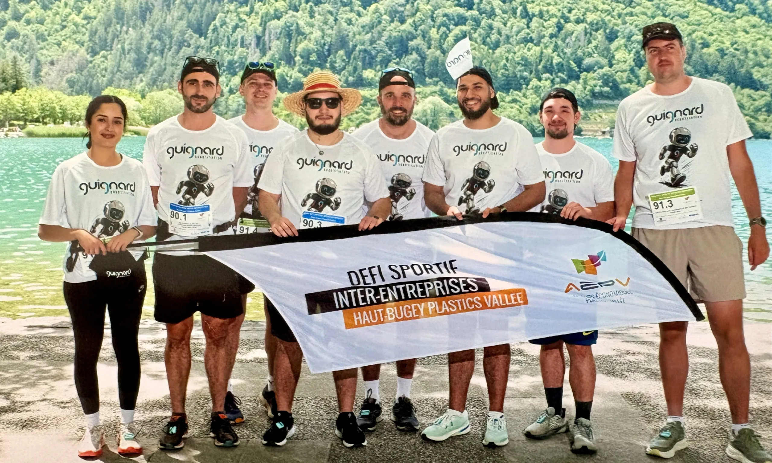 Guignard Robotisation participe pour la première fois à la Course de l'AEPV